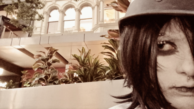 Me, as Toda, half cut off.