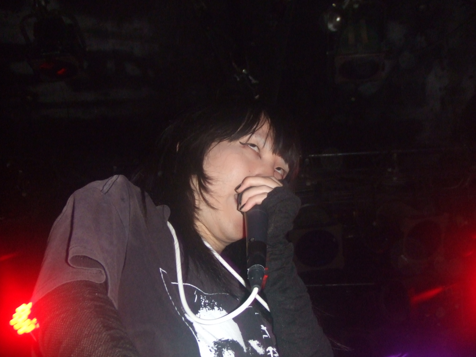 yumesaki close up. Winged eyeliner!